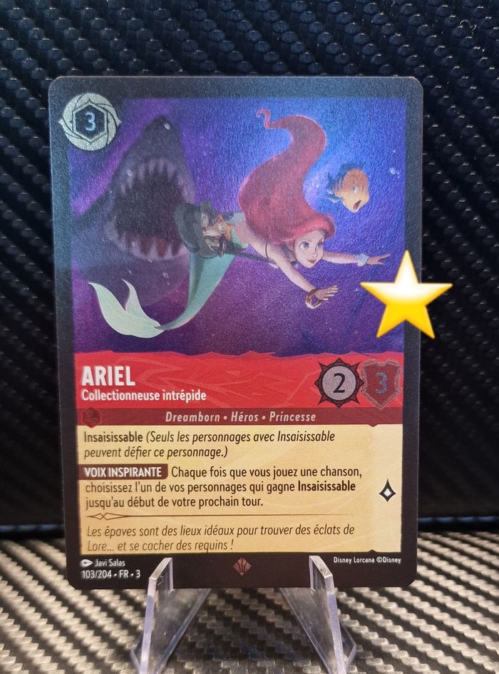 Foil  ariel lorcana chapitre 3 103/204