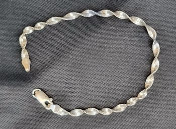 Bracelet spirale argent