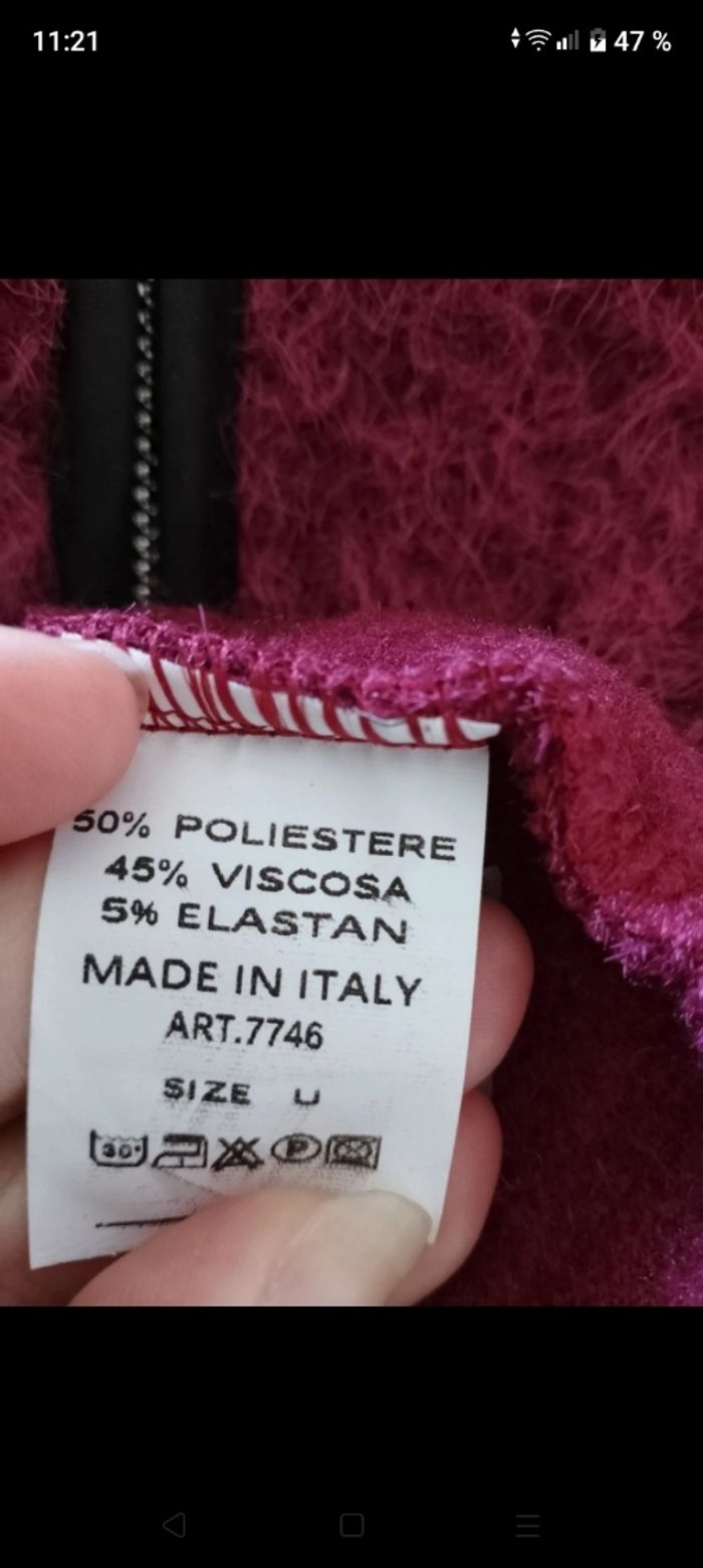 Veste effet laine bouillie New Collection - photo numéro 7