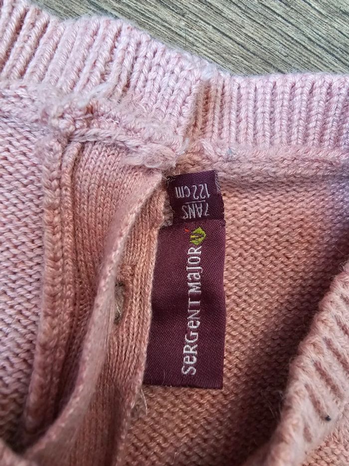 Robe pull sergent major rose - photo numéro 4
