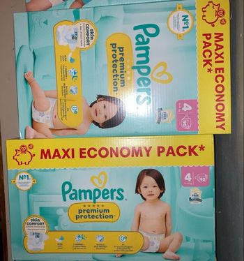 Couches Pampers, Premium, protection T4
