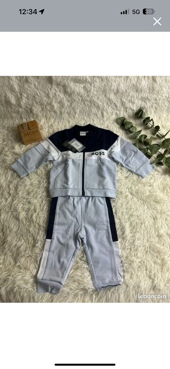 Ensemble jogging BOSS taille 12 mois