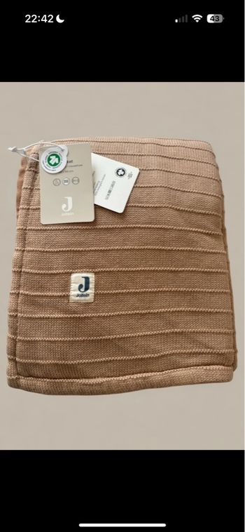 Couverture en coton bio Jollein 