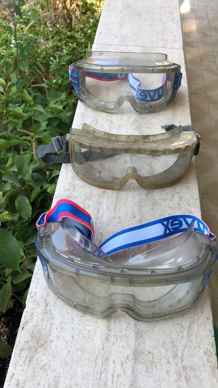 2 paires de lunettes de protection - photo numéro 5