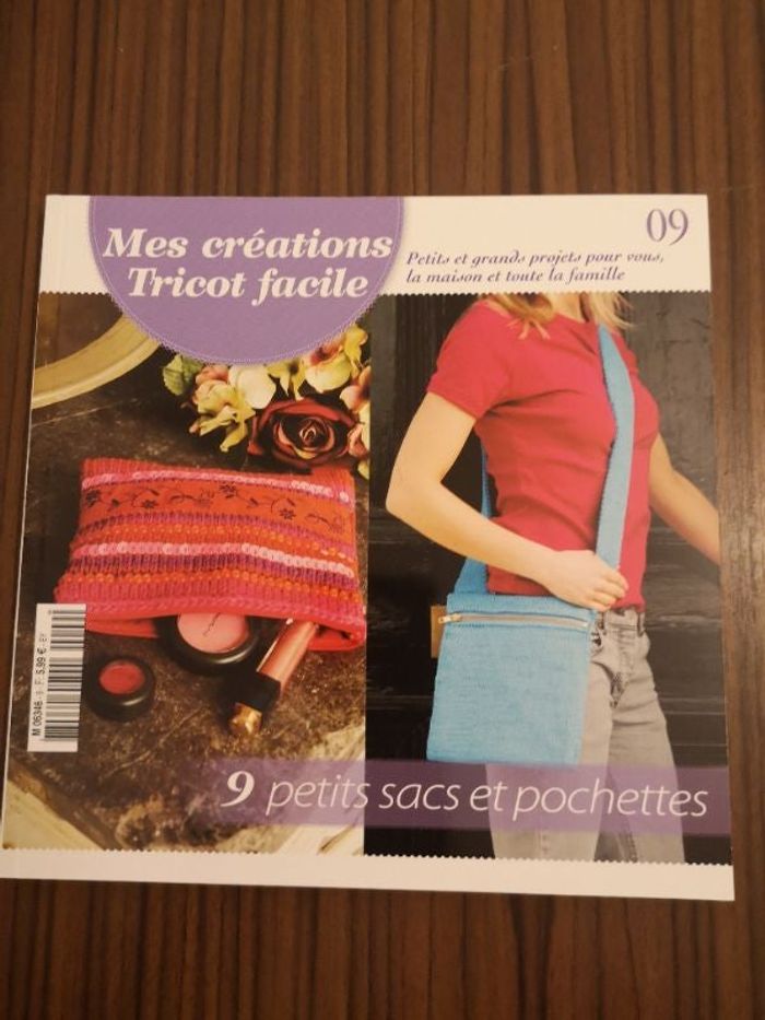 Mes créations tricot facile n°9. Neuf sans étiquette.
