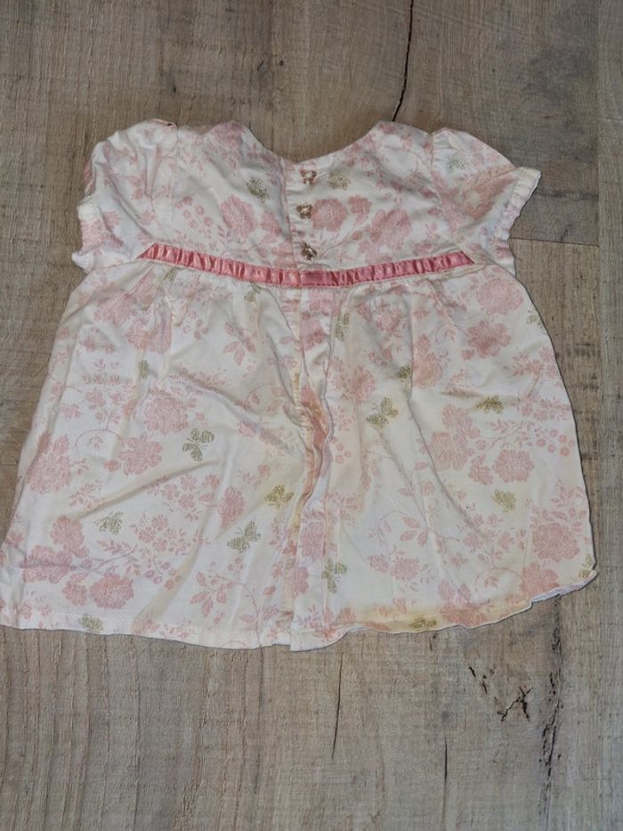 Tee shirt manche courte blouse fille 12 mois - photo numéro 3