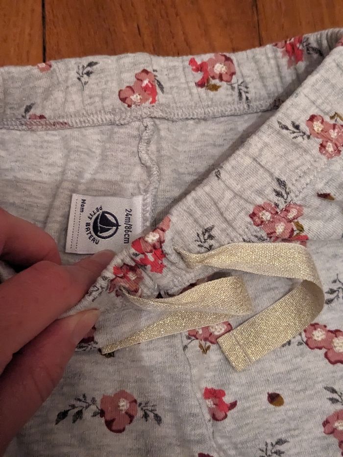 Pantalon legging petit bateau 24 mois - photo numéro 2