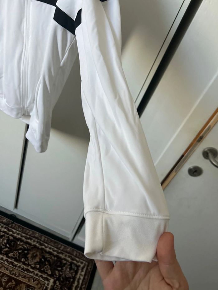 Haut survêtement blanc et noir - photo numéro 4