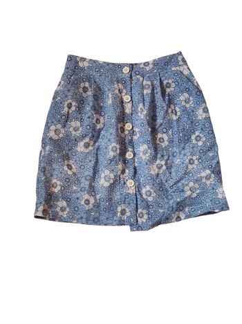 Jupe courte imprimée fleurie taille S