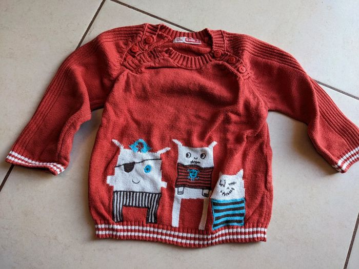 Pull pirate garçon 18 mois