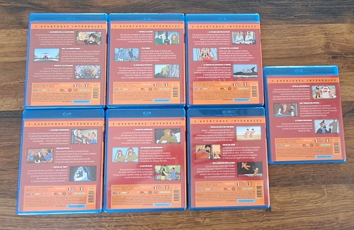 Intégral des Aventures de Tintin en Blu-Ray - photo numéro 2