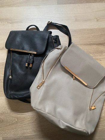 lot de deux sacs à dos, cool et stylé femme
