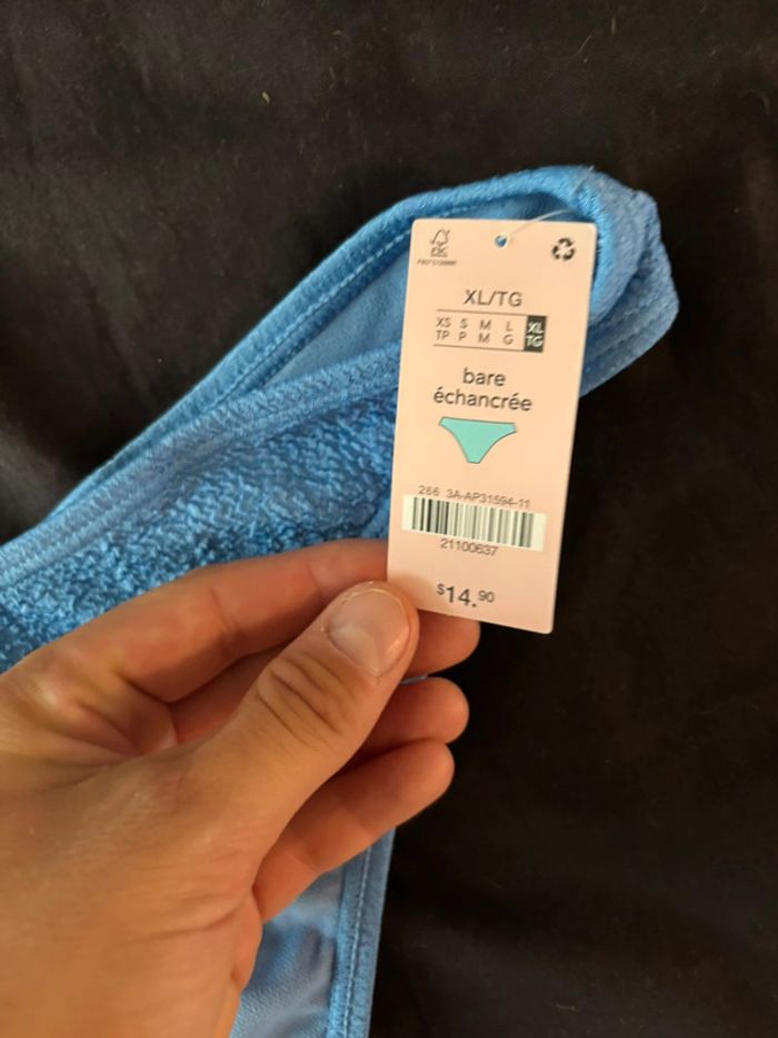 Maillot de bain bleu marque Ardene taille XL - photo numéro 8