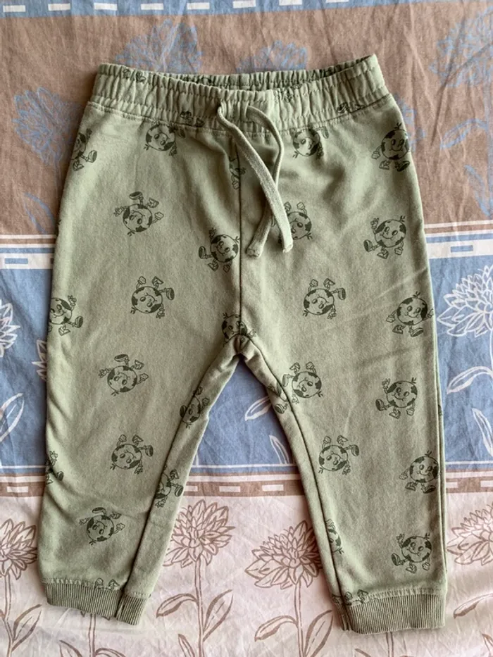 Lot 2 pantalons jogging 2 ans chicco et tex - photo numéro 3