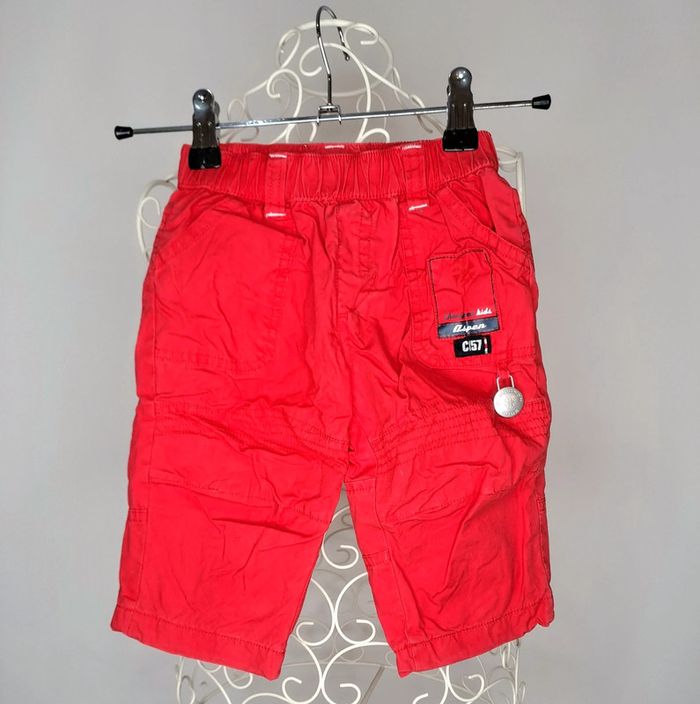 Pantalon chevignon rouge 6 mois