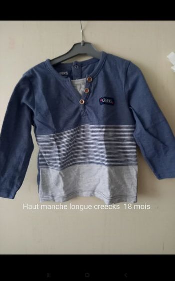 Haut manche longue creecks