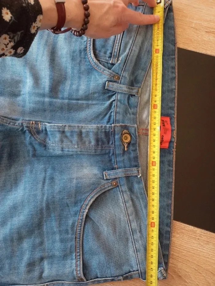 Panta-court en jeans homme Celio T.46/48  L.3/4 - photo numéro 8