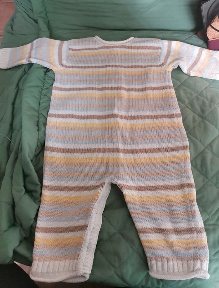 Combinaison chaude pull 9 mois
