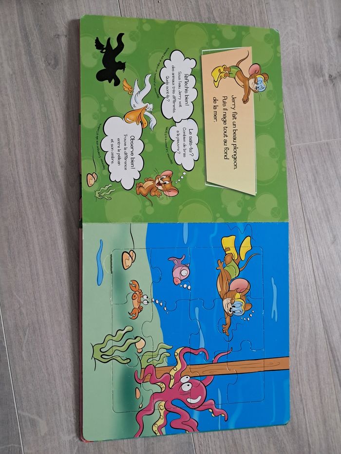 Livre puzzle Tom et Jerry - photo numéro 7