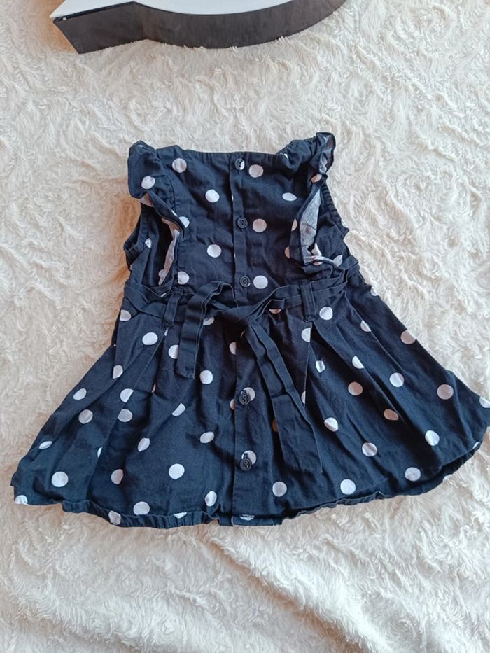 Robe été à pois manches courtes Fille 6 mois Kiabi - photo numéro 6