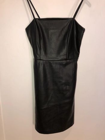 🌹Robe noire similicuir🌹