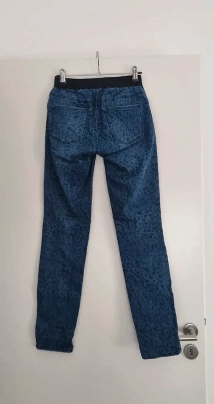 Pantalon jean legging bleu jean léopard 38
rosner - photo numéro 7