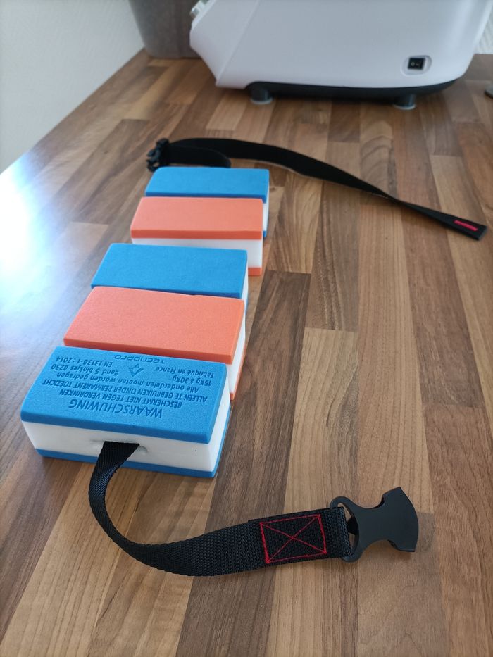 Ceinture de natation saumon et bleu technopro - photo numéro 3