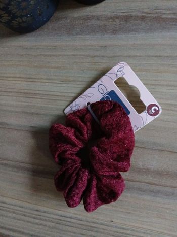 Chouchou cheveux bordeaux - Glamour Paris Accessoires