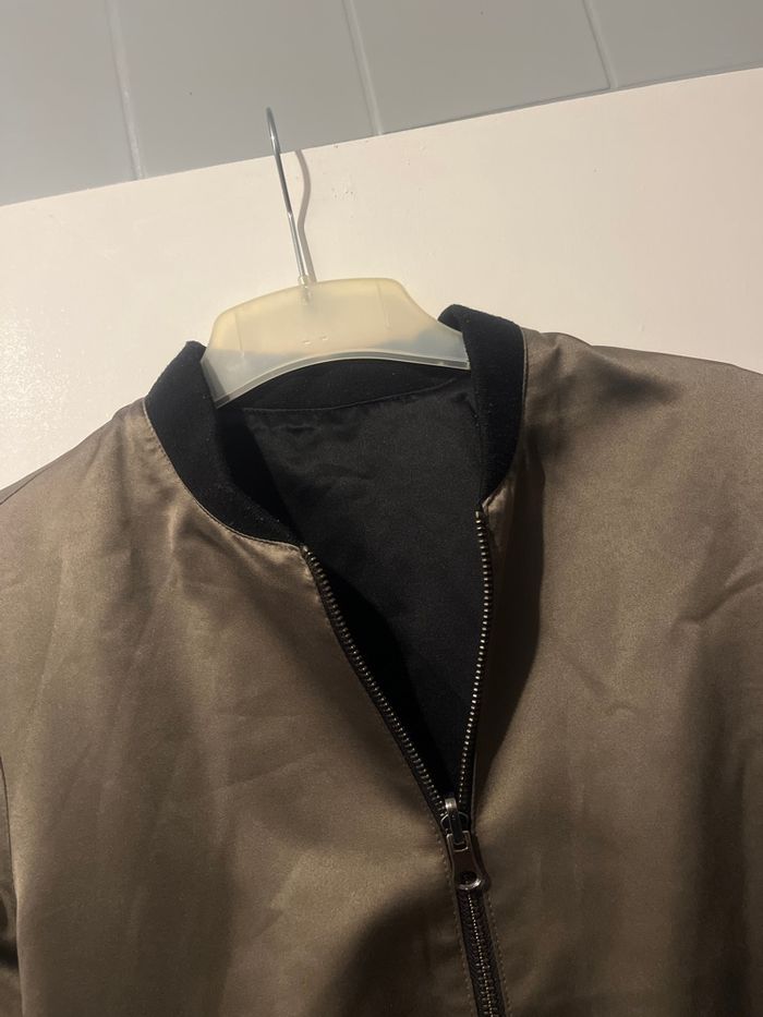 Blouson lège femme satinée - photo numéro 4