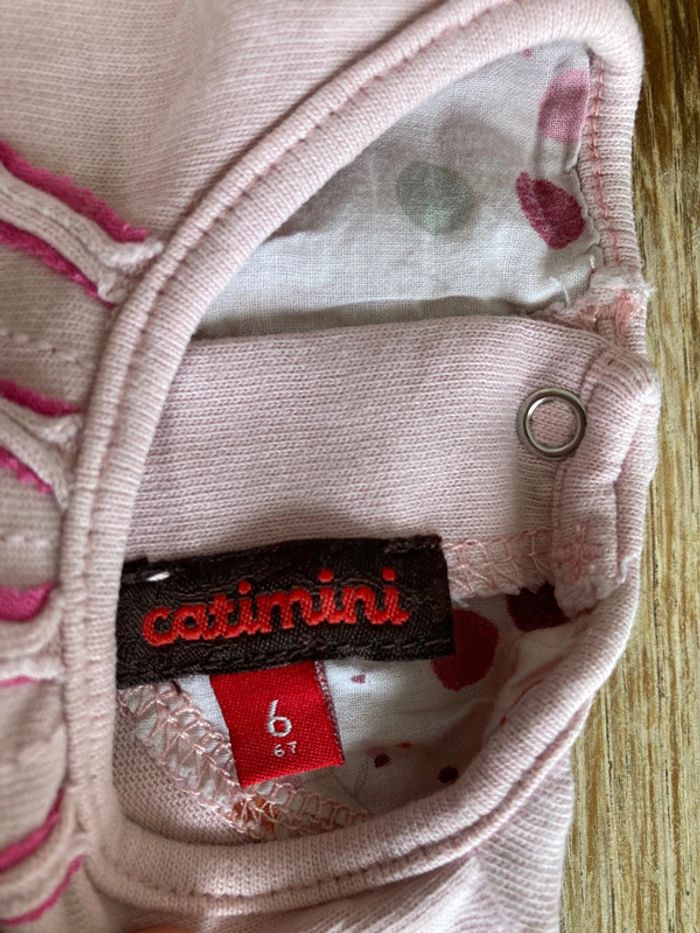 Tee-shirt Catimini 6 mois - photo numéro 4
