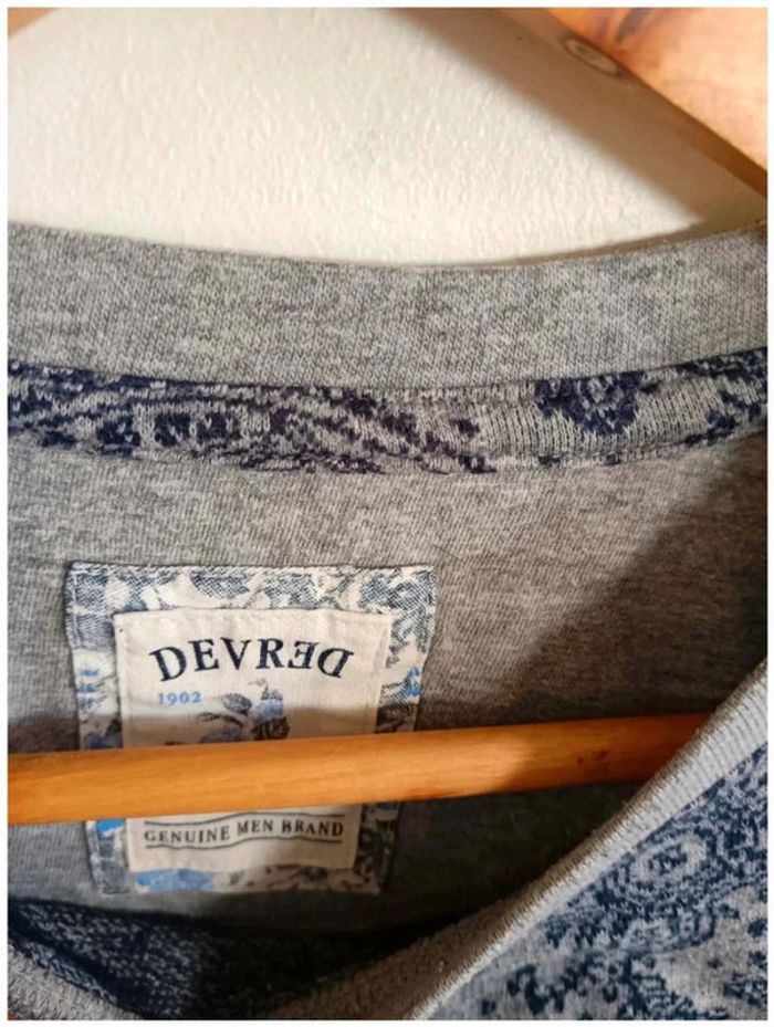 C22 sweat gris Devred L - photo numéro 3