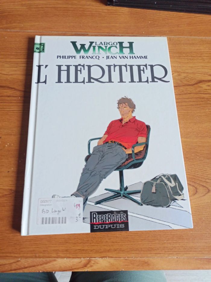 BD largo winch l'héritier