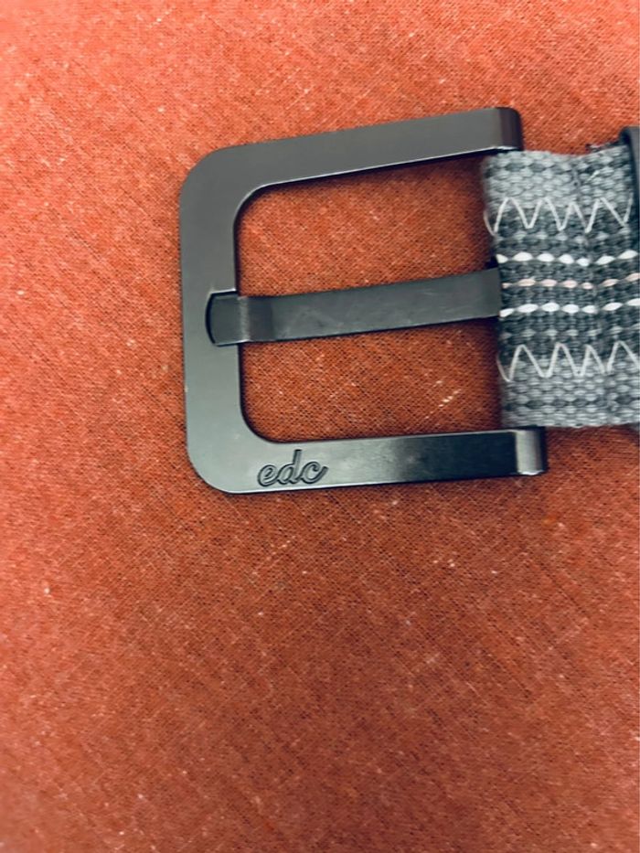 🩶Ceinture coton gris EDC by Esprit Light gray Cotton Belt🩶 - photo numéro 10