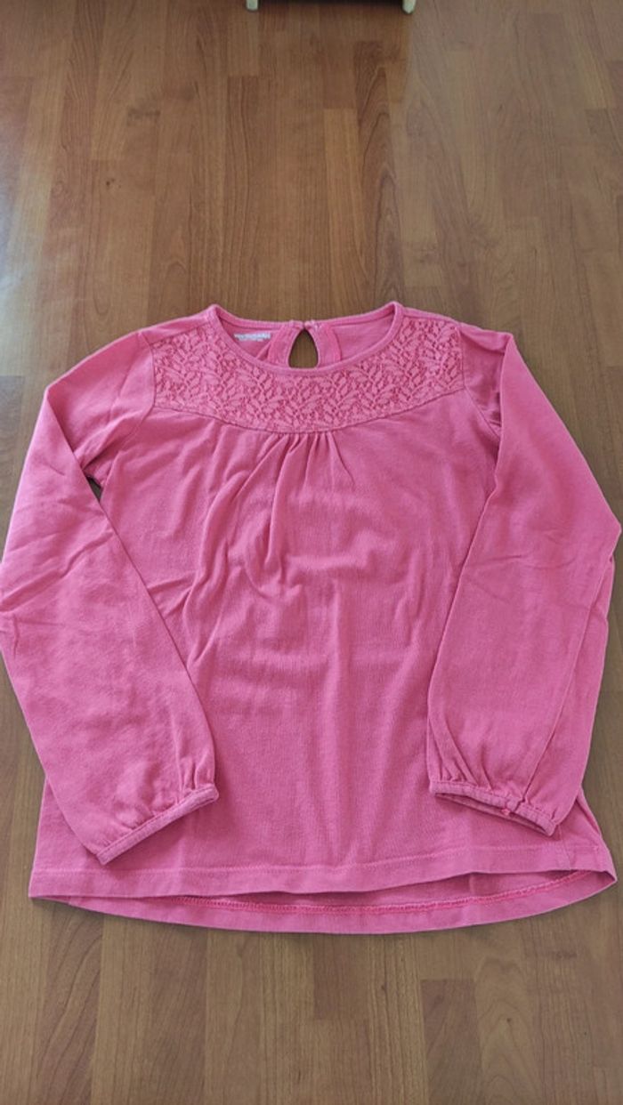 Tee-shirt manches longues taille 8 ans Verbaudet