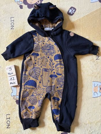 Combinaison chaude lennilamb 74 cm 9/12 m