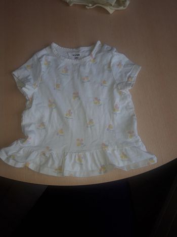 Tee-shirt volanté 24 mois