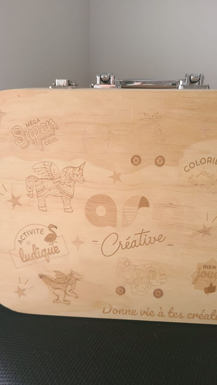 valise bois - photo numéro 3