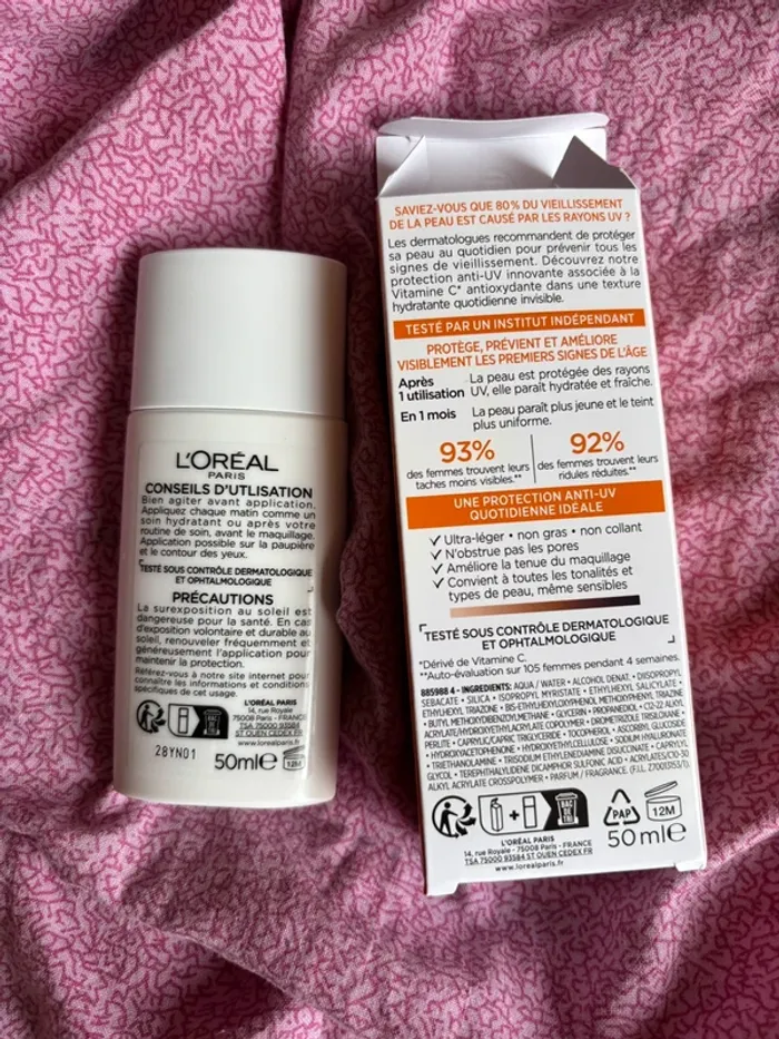 Fluide anti uv revitalift clinical - photo numéro 2