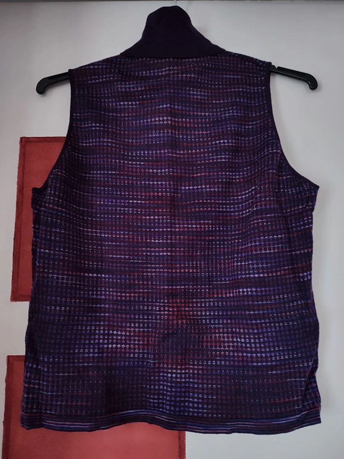 Débardeur à col femme taille L - photo numéro 3