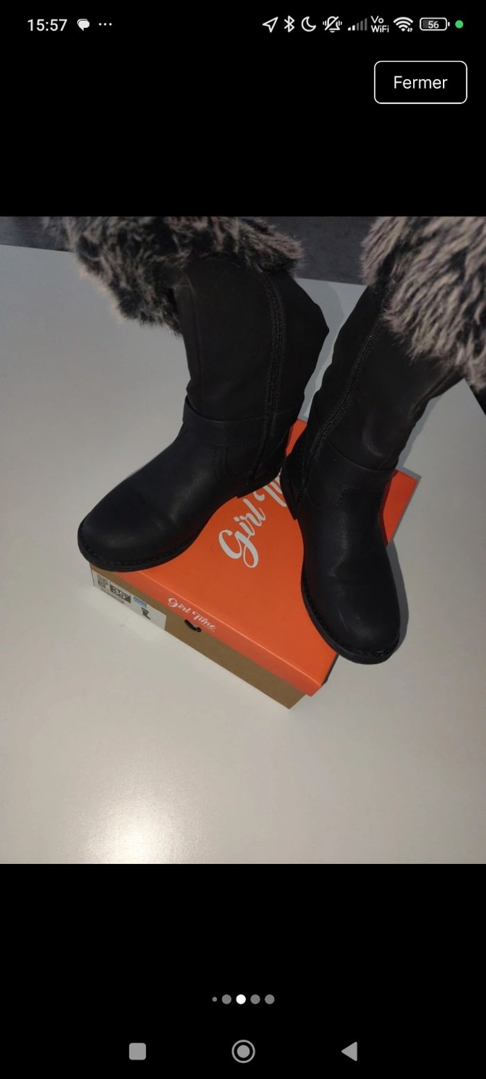 Bottes fille 36 - photo numéro 4