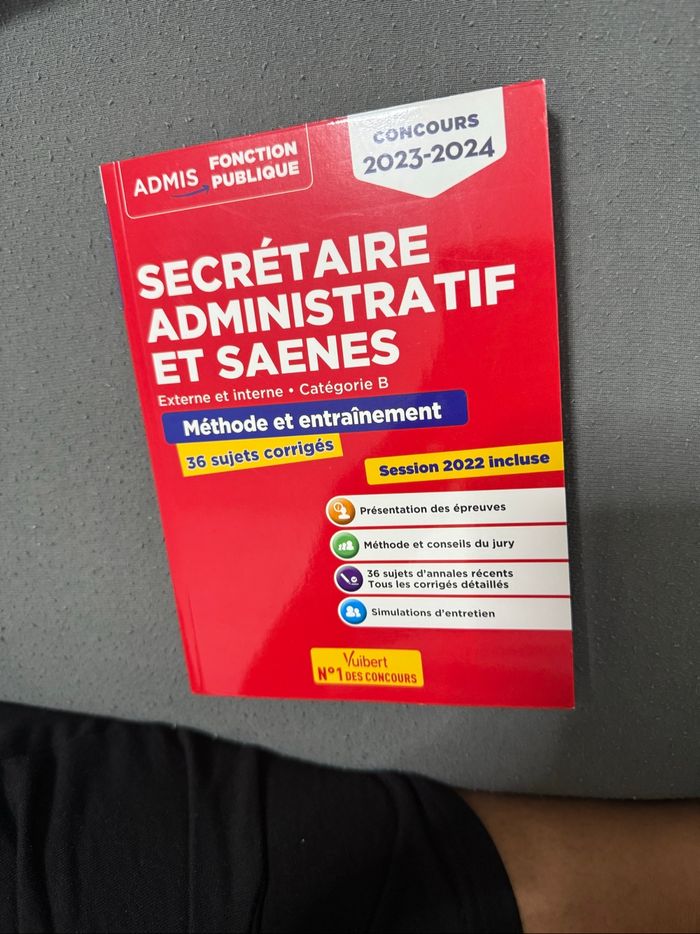 Concours secrétaire administrative et SAENES