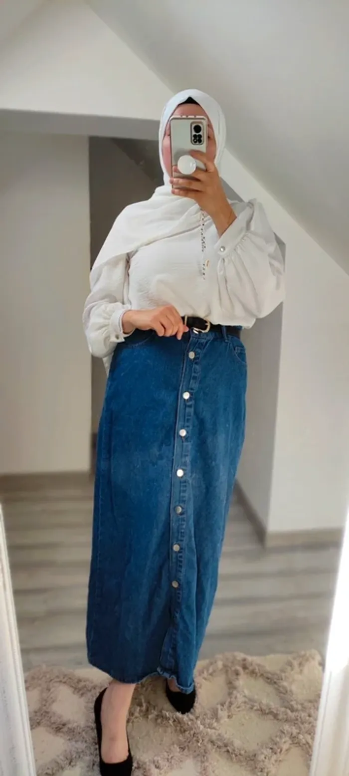 Jupe en jean - photo numéro 6
