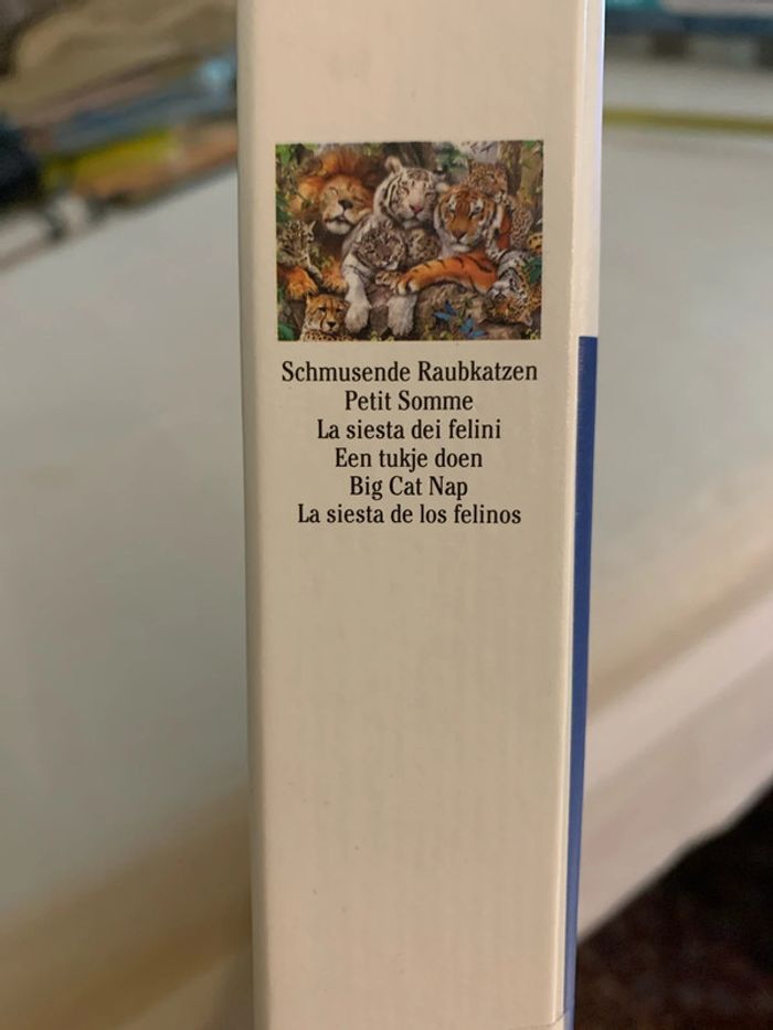 Puzzle Ravensburger la sieste des félins - photo numéro 9