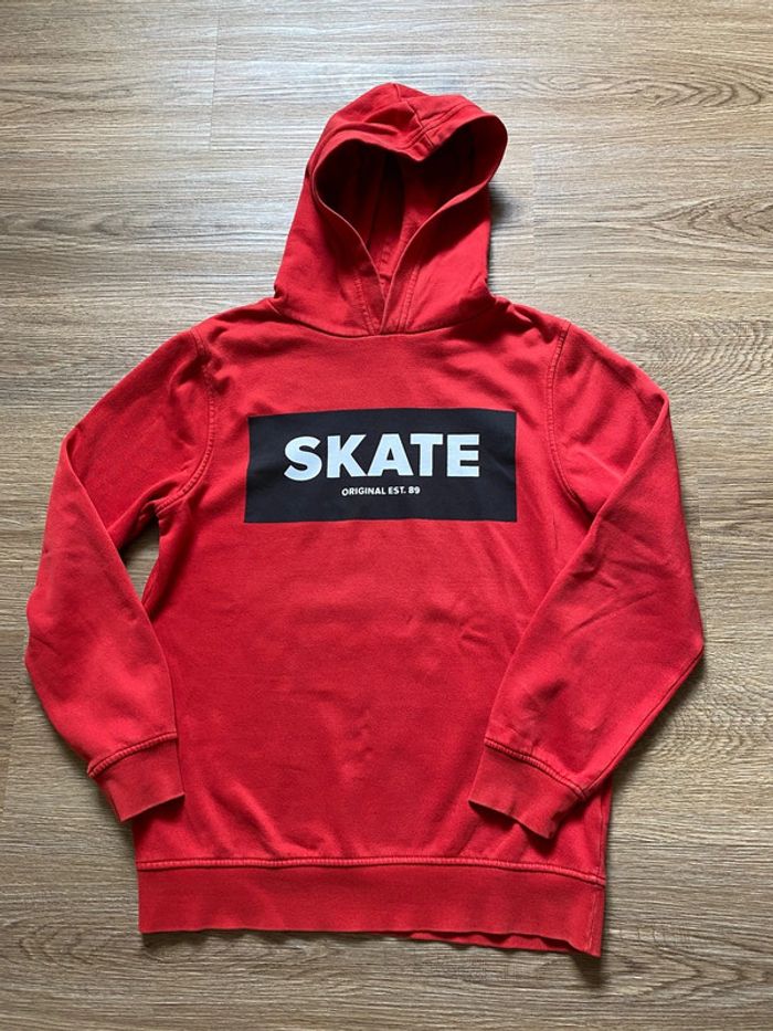 Sweat à capuche 14 ans skate - photo numéro 2