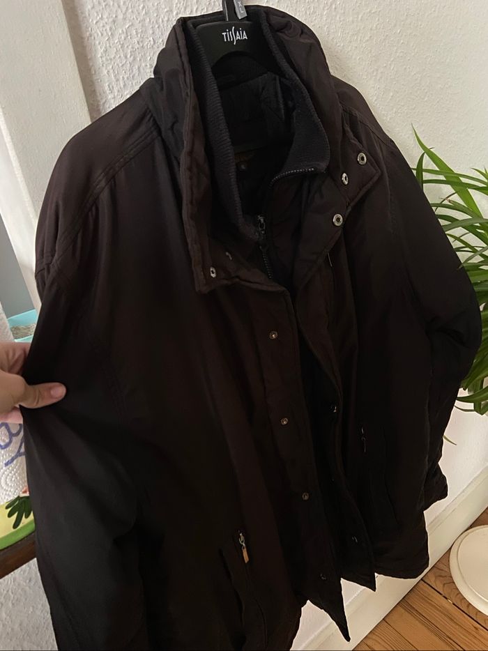 Manteaux hiver noir homme - photo numéro 4