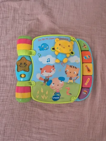 Livre sonore comptines vtech