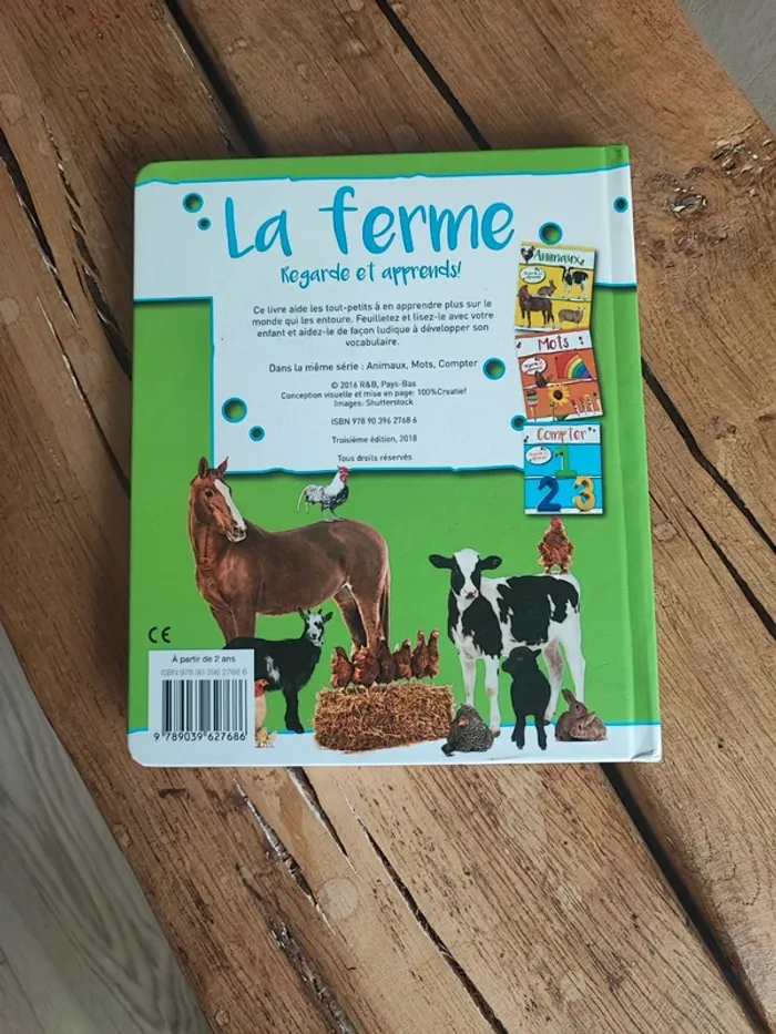 Livre éducatif sur la ferme - photo numéro 4