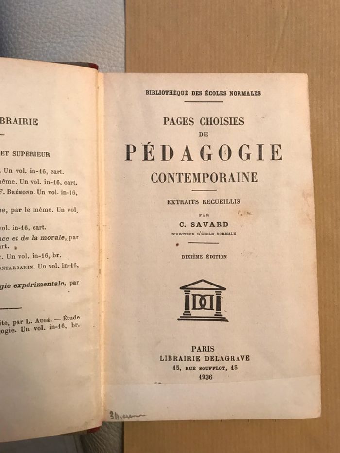 Pages choisies de Pédagogie contemporaine - photo numéro 3