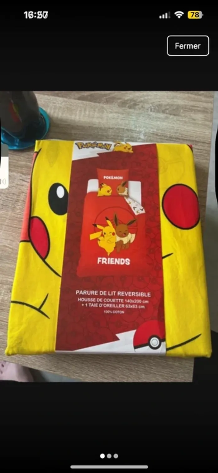 Housse de couette Pokémon