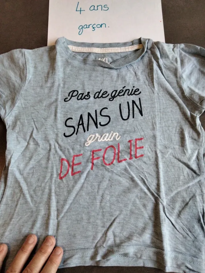 Lot tee-shirts rigolos - photo numéro 4